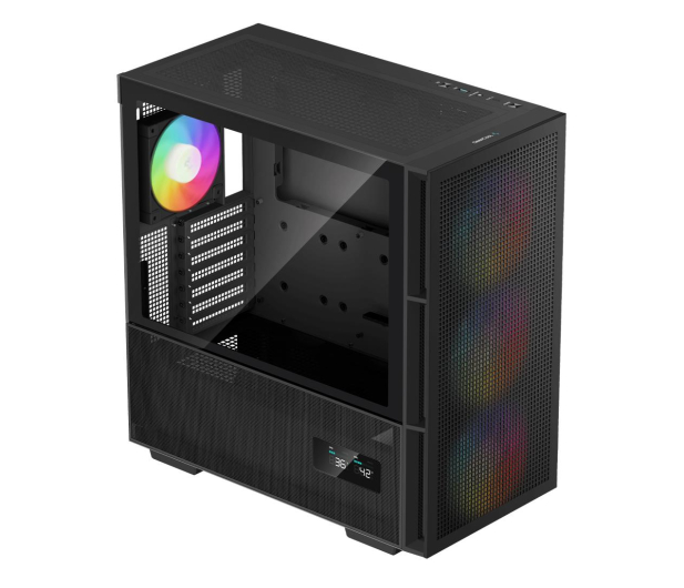 Deepcool Obudowa DeepCool CH560 ARGB Digital Black (R-CH560-BKAPE4D-G-1) - 1201359 - zdjęcie 3